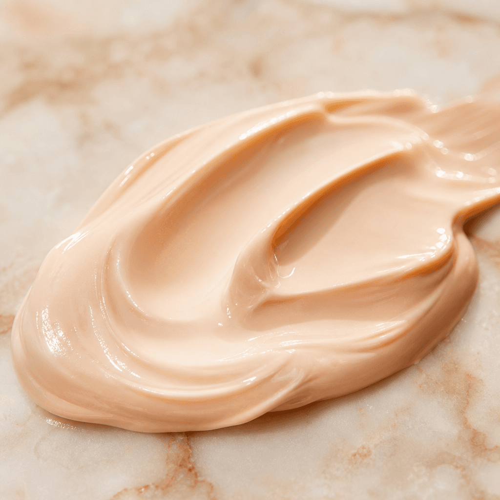 Cream swatch macro